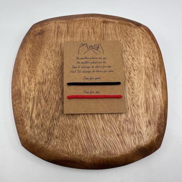 Friendship/Couple Bundle Infinity & Hearts Bracelet Sets 2-Piece Per Set W/Cards - Picture 4 of 6